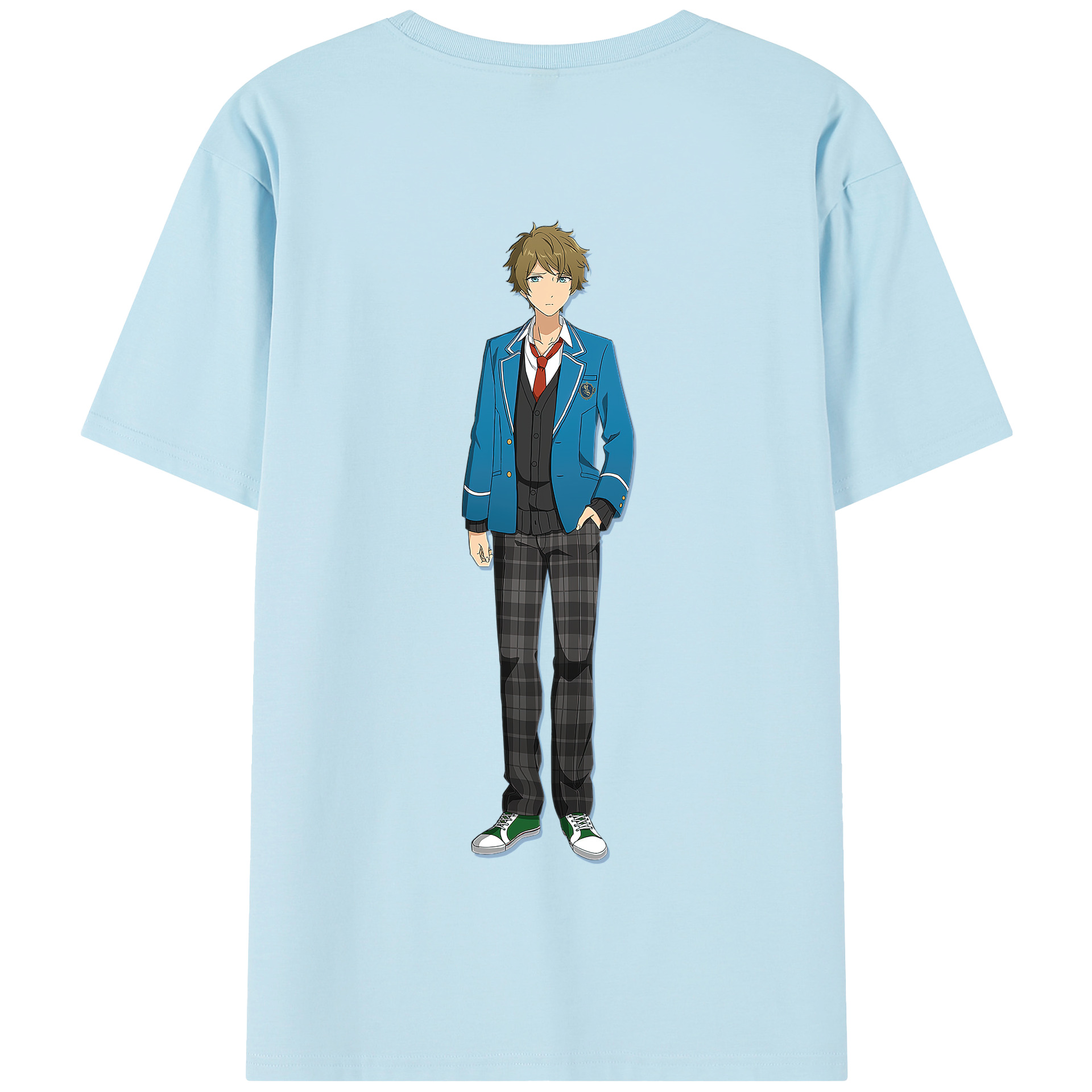 （画像用） あんさんぶるスターズ! Ensemble Stars 綿100％半袖Tシャツ（背面プリント）